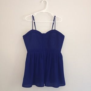 royal blue Pixley tank top!